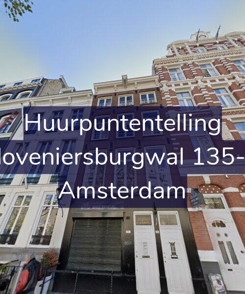 Foto gevel Huurpuntentelling voor Kloveniersburgwal 135-D, Amsterdam