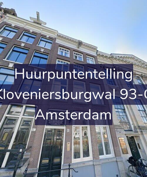 Foto gevel Huurpuntentelling voor Kloveniersburgwal 93-C, Amsterdam