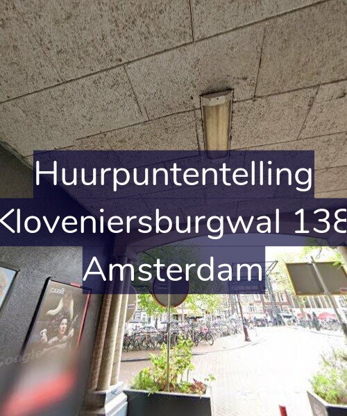 Foto gevel Huurpuntentelling voor Kloveniersburgwal 138, Amsterdam