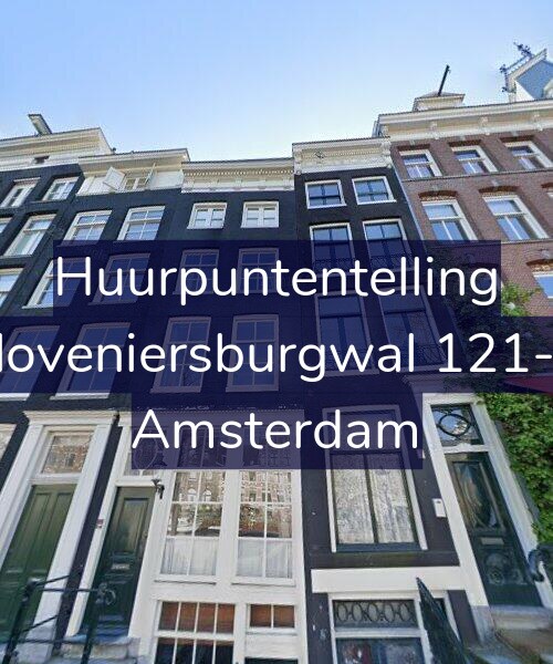 Foto gevel Huurpuntentelling voor Kloveniersburgwal 121-A, Amsterdam