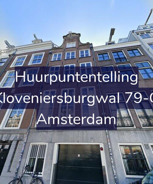 Foto gevel Huurpuntentelling voor Kloveniersburgwal 79-G, Amsterdam