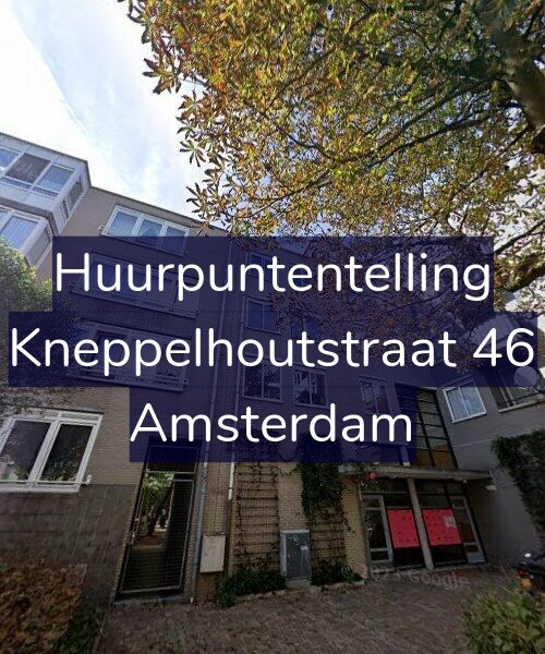 Foto gevel Huurpuntentelling voor Kneppelhoutstraat 46, Amsterdam