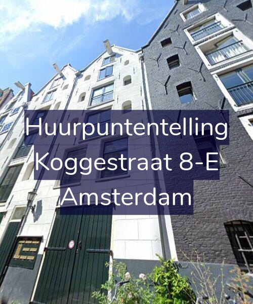 Foto gevel Huurpuntentelling voor Koggestraat 8-E, Amsterdam
