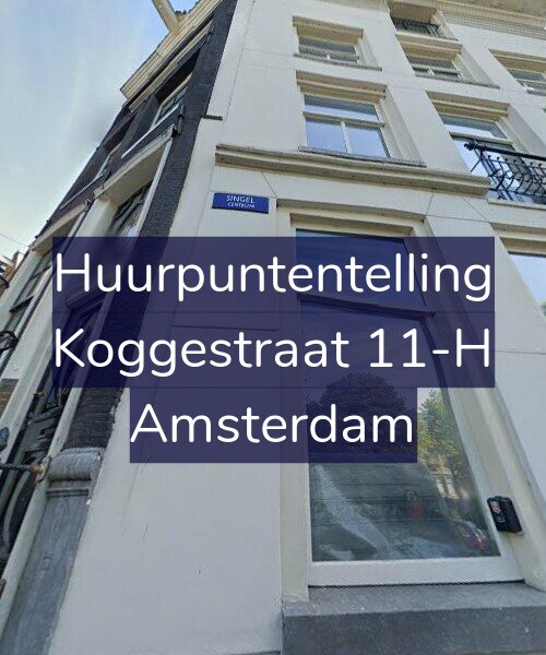 Foto gevel Huurpuntentelling voor Koggestraat 11-H, Amsterdam
