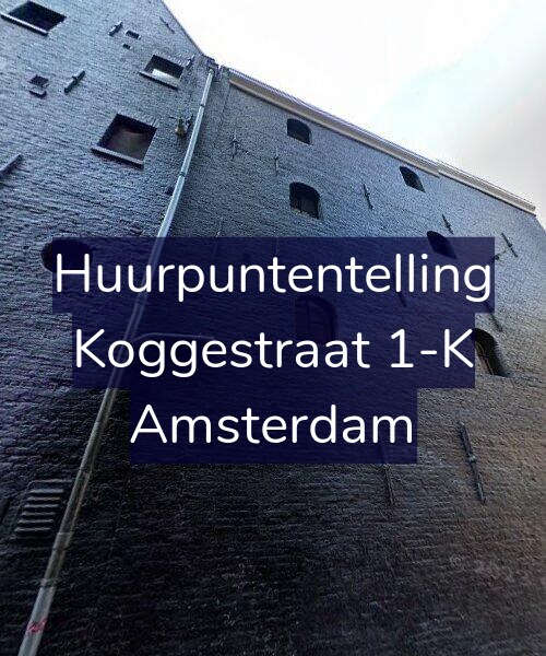 Foto gevel Huurpuntentelling voor Koggestraat 1-K, Amsterdam