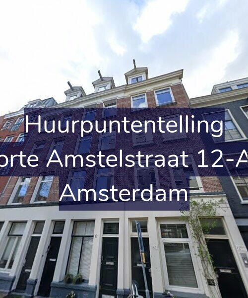 Foto gevel Huurpuntentelling voor Korte Amstelstraat 12-A2, Amsterdam