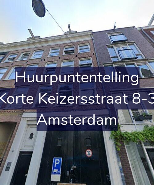 Foto gevel Huurpuntentelling voor Korte Keizersstraat 8-3, Amsterdam