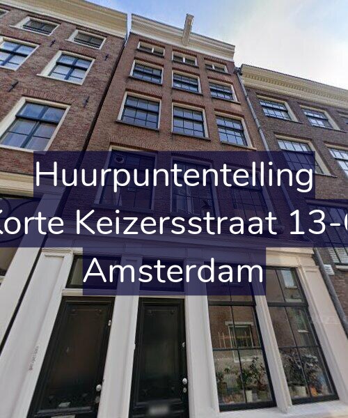 Foto gevel Huurpuntentelling voor Korte Keizersstraat 13-C, Amsterdam