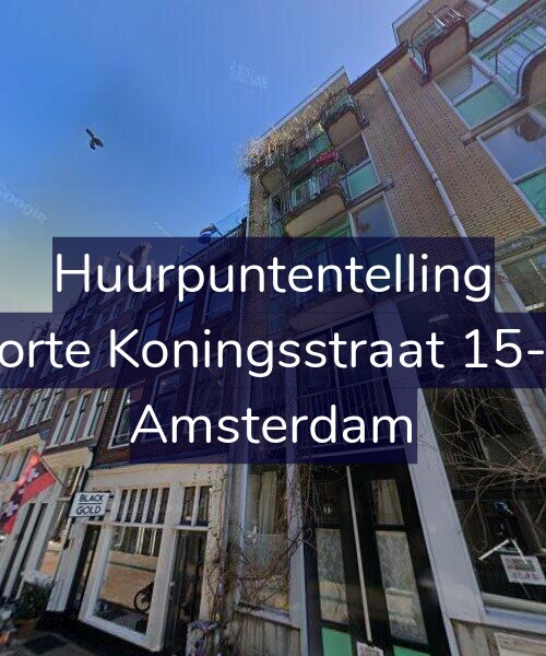 Foto gevel Huurpuntentelling voor Korte Koningsstraat 15-C, Amsterdam