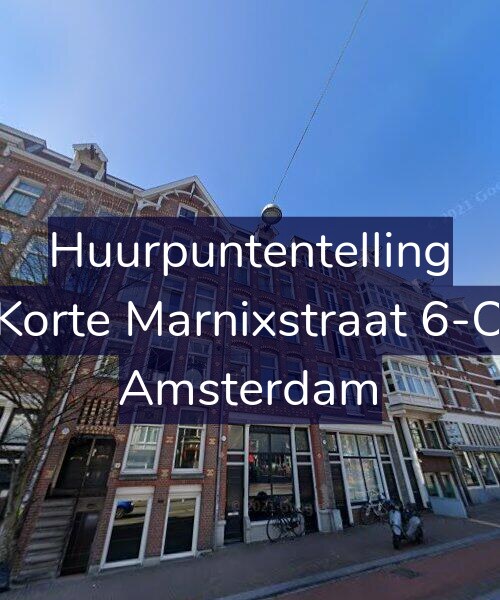 Foto gevel Huurpuntentelling voor Korte Marnixstraat 6-O, Amsterdam