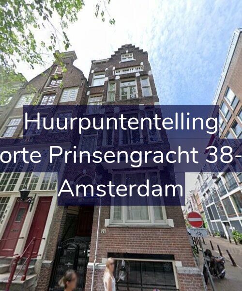 Foto gevel Huurpuntentelling voor Korte Prinsengracht 38-1, Amsterdam