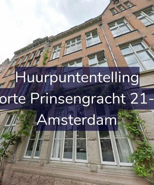 Foto gevel Huurpuntentelling voor Korte Prinsengracht 21-B, Amsterdam