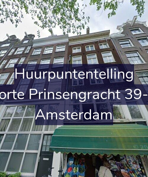 Foto gevel Huurpuntentelling voor Korte Prinsengracht 39-A, Amsterdam