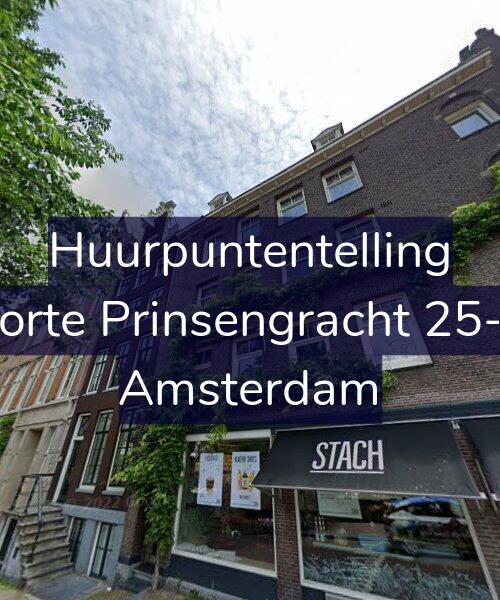 Foto gevel Huurpuntentelling voor Korte Prinsengracht 25-3, Amsterdam