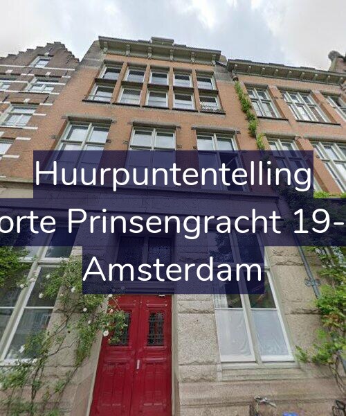 Foto gevel Huurpuntentelling voor Korte Prinsengracht 19-D, Amsterdam