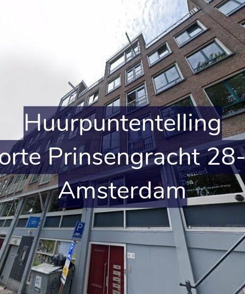 Foto gevel Huurpuntentelling voor Korte Prinsengracht 28-B, Amsterdam