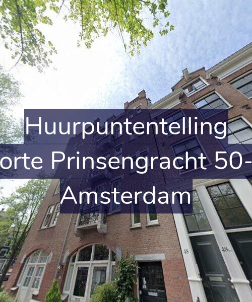 Foto gevel Huurpuntentelling voor Korte Prinsengracht 50-3, Amsterdam
