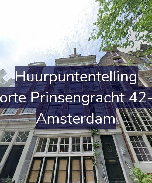 Foto gevel Huurpuntentelling voor Korte Prinsengracht 42-3, Amsterdam