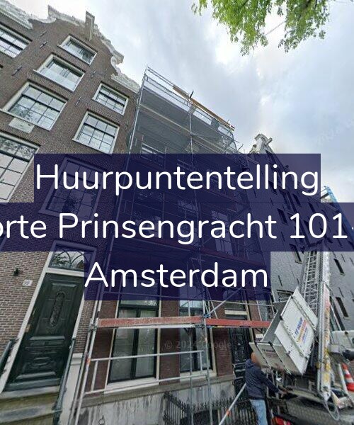 Foto gevel Huurpuntentelling voor Korte Prinsengracht 101-D, Amsterdam