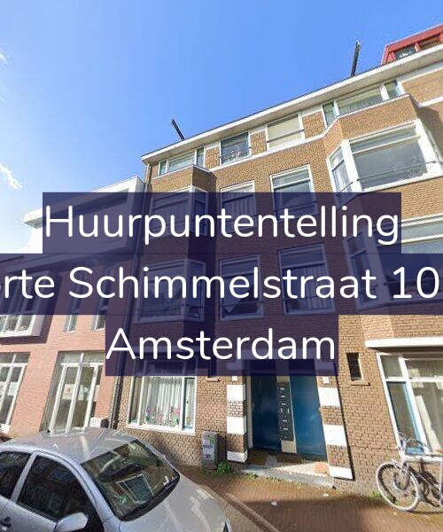Foto gevel Huurpuntentelling voor Korte Schimmelstraat 10-H, Amsterdam