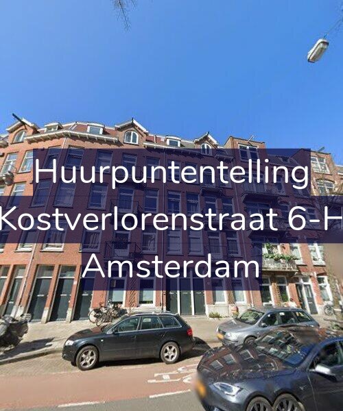 Foto gevel Huurpuntentelling voor Kostverlorenstraat 6-H, Amsterdam
