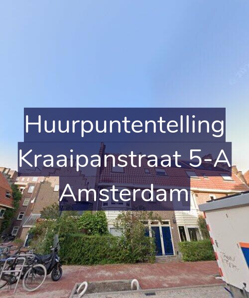 Foto gevel Huurpuntentelling voor Kraaipanstraat 5-A, Amsterdam