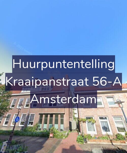 Foto gevel Huurpuntentelling voor Kraaipanstraat 56-A, Amsterdam
