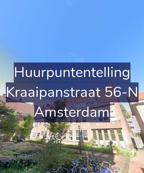 Foto gevel Huurpuntentelling voor Kraaipanstraat 56-N, Amsterdam