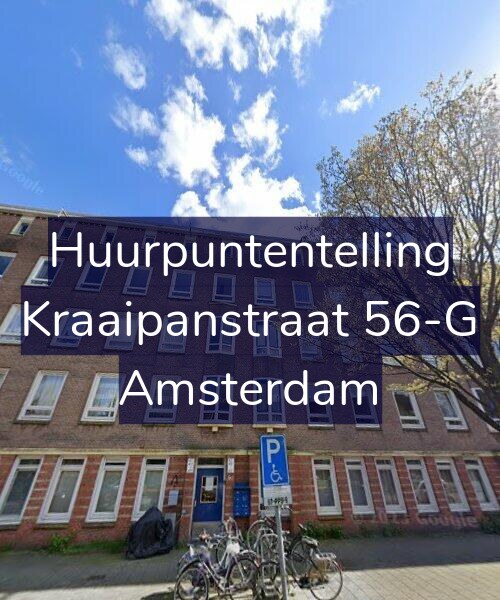Foto gevel Huurpuntentelling voor Kraaipanstraat 56-G, Amsterdam