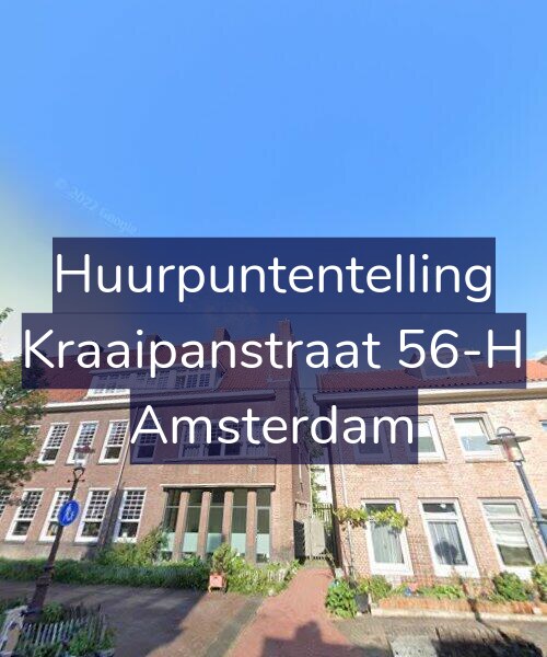 Foto gevel Huurpuntentelling voor Kraaipanstraat 56-H, Amsterdam