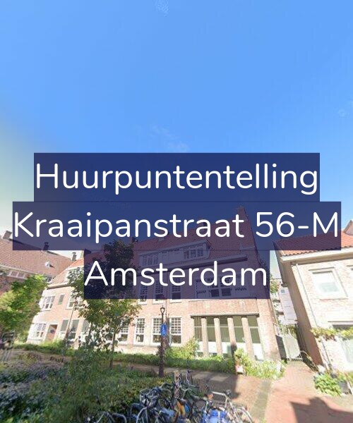 Foto gevel Huurpuntentelling voor Kraaipanstraat 56-M, Amsterdam