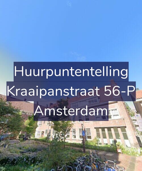 Foto gevel Huurpuntentelling voor Kraaipanstraat 56-P, Amsterdam