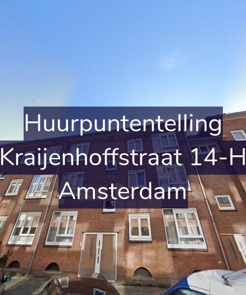 Foto gevel Huurpuntentelling voor Kraijenhoffstraat 14-H, Amsterdam