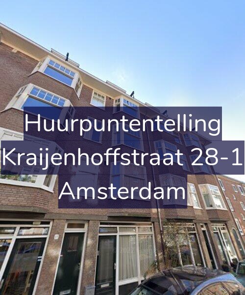 Foto gevel Huurpuntentelling voor Kraijenhoffstraat 28-1, Amsterdam