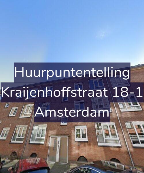 Foto gevel Huurpuntentelling voor Kraijenhoffstraat 18-1, Amsterdam