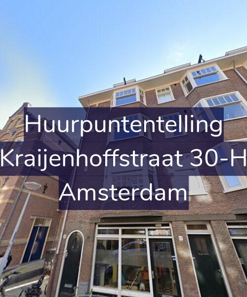 Foto gevel Huurpuntentelling voor Kraijenhoffstraat 30-H, Amsterdam
