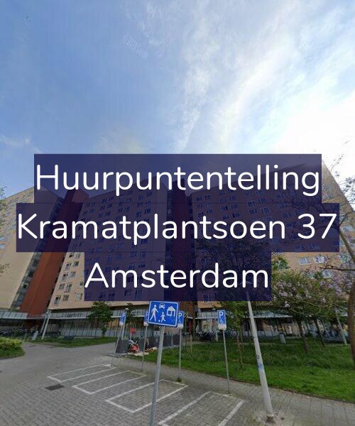 Foto gevel Huurpuntentelling voor Kramatplantsoen 37, Amsterdam
