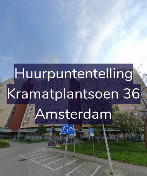 Foto gevel Huurpuntentelling voor Kramatplantsoen 36, Amsterdam