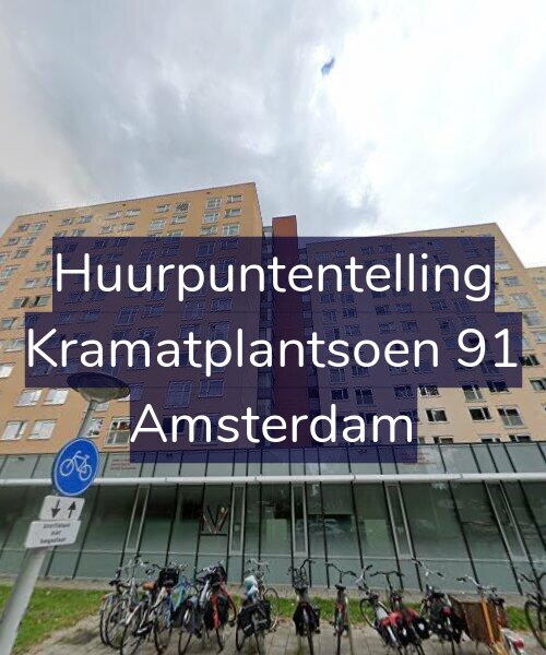 Foto gevel Huurpuntentelling voor Kramatplantsoen 91, Amsterdam