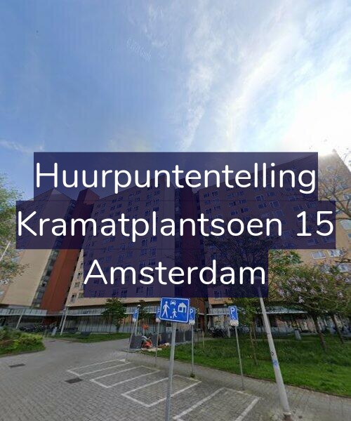 Foto gevel Huurpuntentelling voor Kramatplantsoen 15, Amsterdam