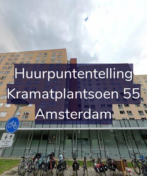 Foto gevel Huurpuntentelling voor Kramatplantsoen 55, Amsterdam