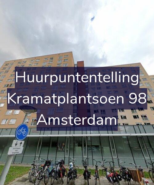 Foto gevel Huurpuntentelling voor Kramatplantsoen 98, Amsterdam