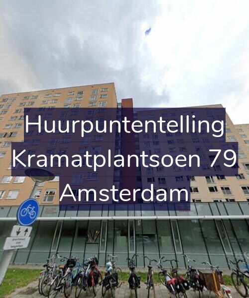 Foto gevel Huurpuntentelling voor Kramatplantsoen 79, Amsterdam