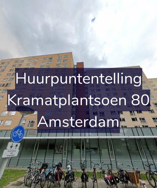 Foto gevel Huurpuntentelling voor Kramatplantsoen 80, Amsterdam