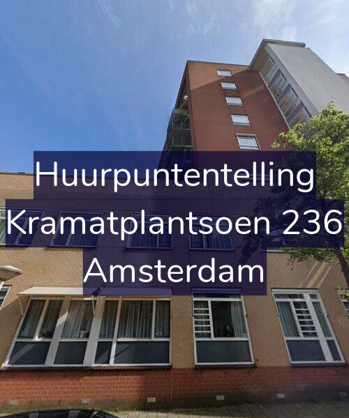 Foto gevel Huurpuntentelling voor Kramatplantsoen 236, Amsterdam