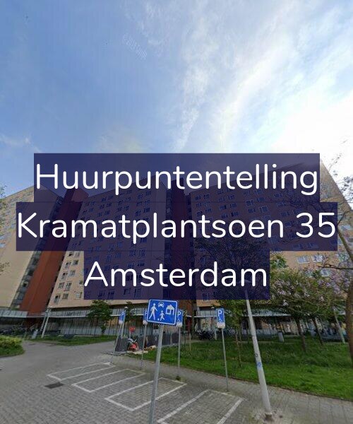 Foto gevel Huurpuntentelling voor Kramatplantsoen 35, Amsterdam