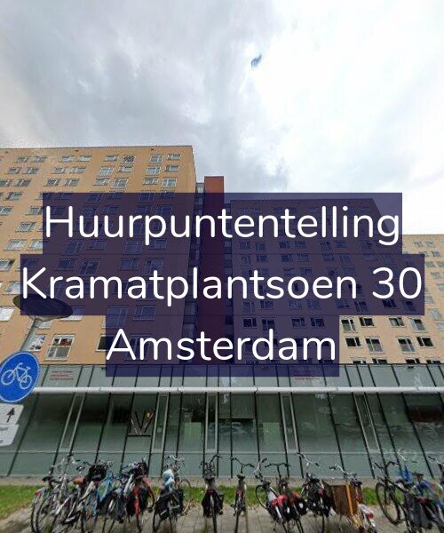 Foto gevel Huurpuntentelling voor Kramatplantsoen 30, Amsterdam