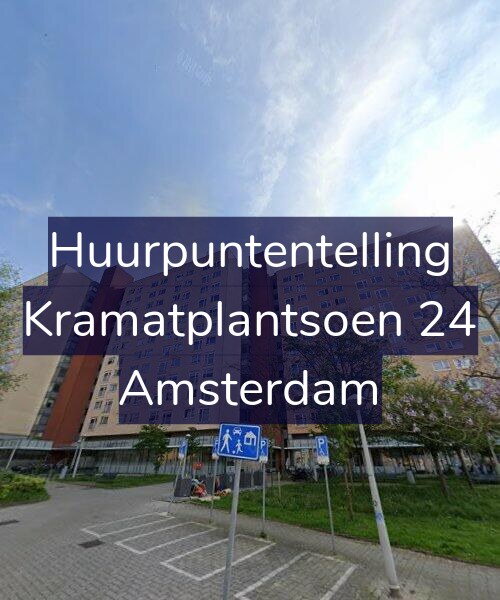 Foto gevel Huurpuntentelling voor Kramatplantsoen 24, Amsterdam