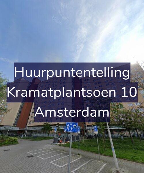 Foto gevel Huurpuntentelling voor Kramatplantsoen 10, Amsterdam