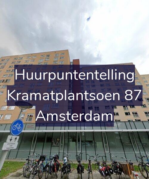 Foto gevel Huurpuntentelling voor Kramatplantsoen 87, Amsterdam
